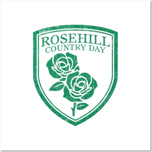 Rosehill Country Day High School Crest Chest Pocket (Variant) Posters and Art